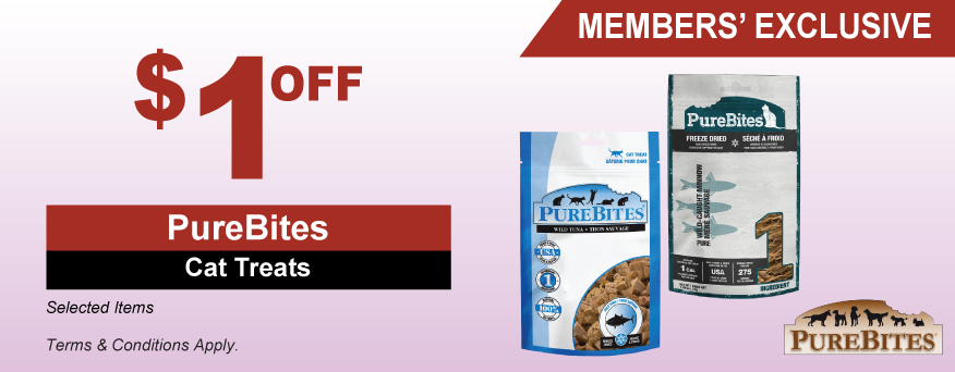 PureBites Cat Treats Promo